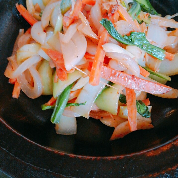 ダイエットにも!ベジ味噌炒め